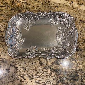 Arthur Court Butterfly Tray